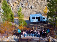 Первая экскурсия с репортажем на тропе 